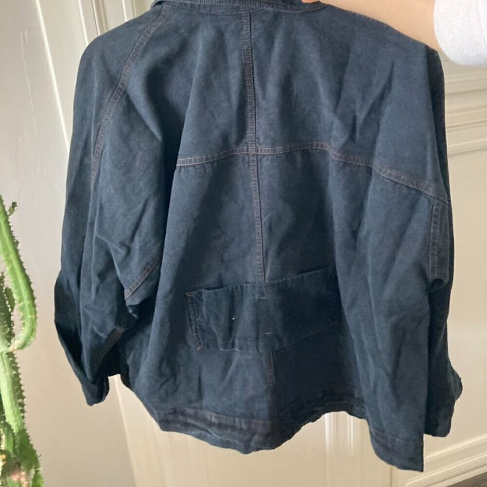NWT We The Free Viva Surplus Jacket Black Sz S - Picture 7 of 7